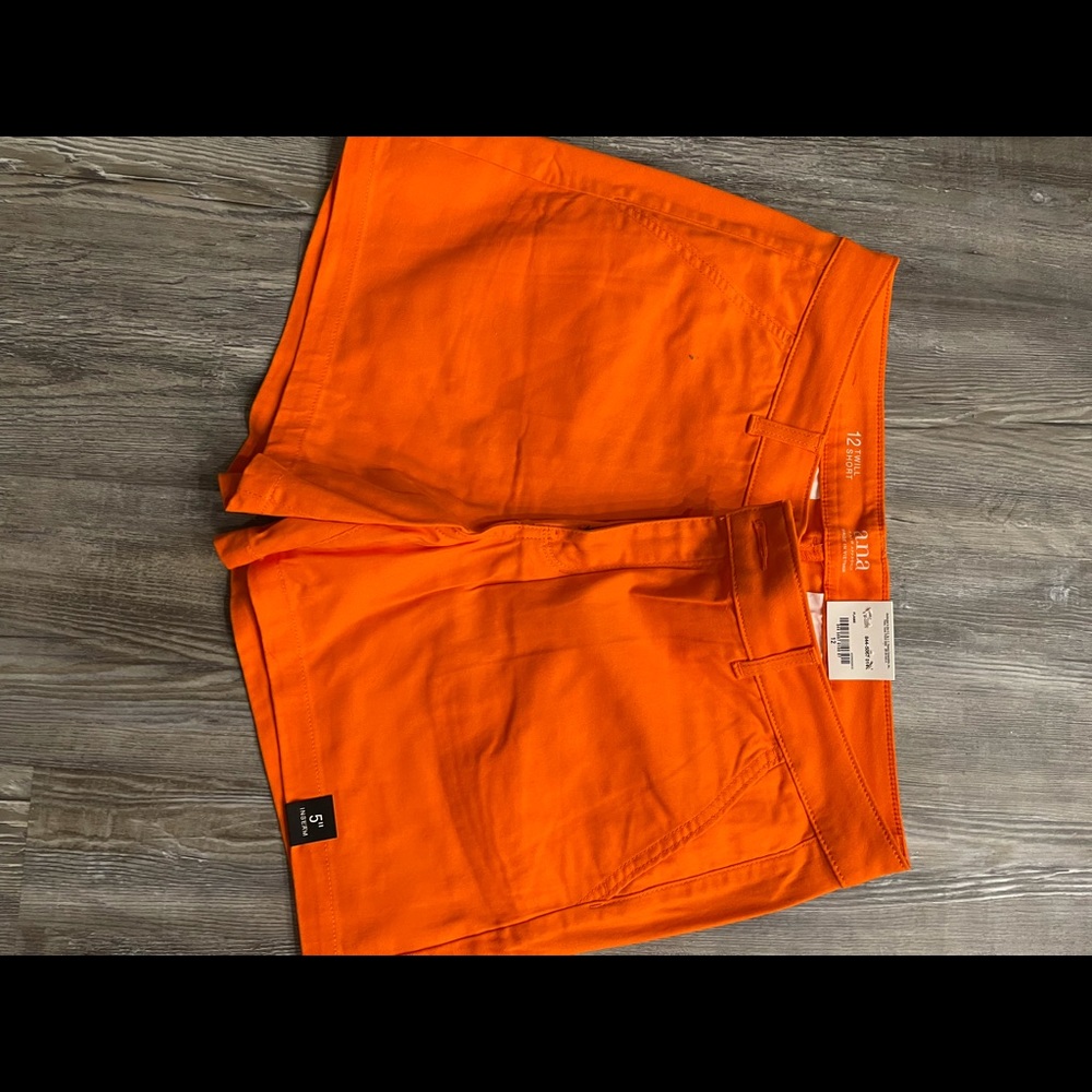 NWT ANA womens twill shorts, sz 12